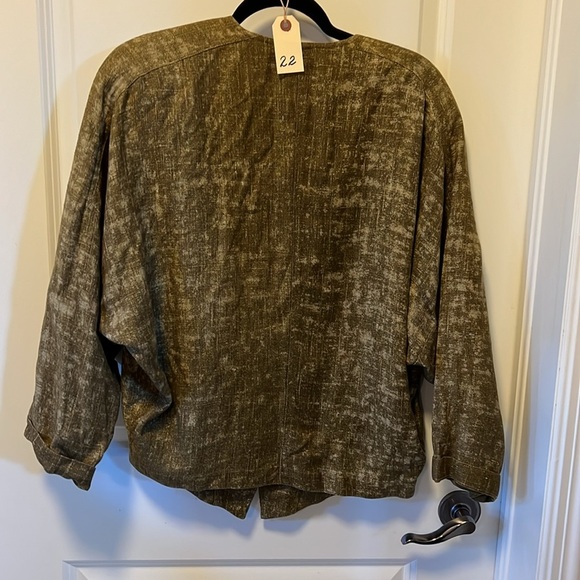 22. Calla Linen Blazer - Made In Italy - Picture 2 of 4